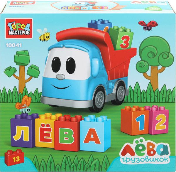 Игрушка-конструктор Город мастеров Грузовичок Лева / 10041-GK - фото