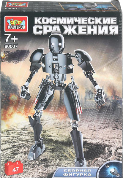Конструктор Город мастеров Космические сражения / 80007-XJ - фото
