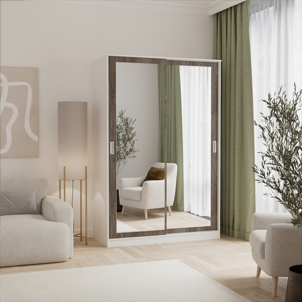 Шкаф-купе Кортекс-мебель Лагуна ШК02-02