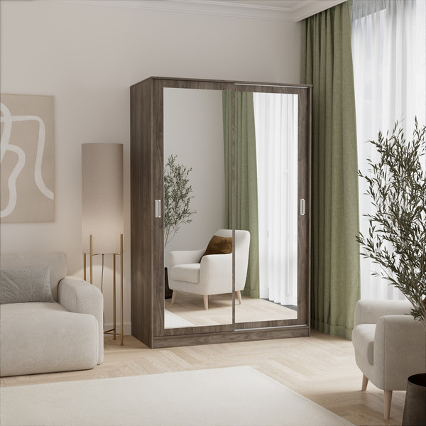 Шкаф-купе Кортекс-мебель Лагуна ШК02-02