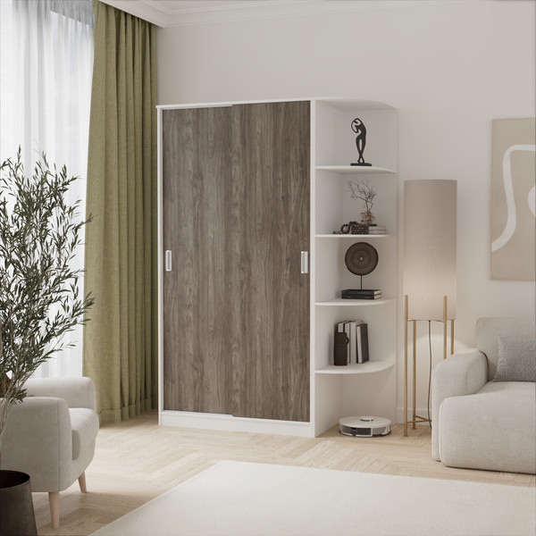 Шкаф-купе Кортекс-мебель Лагуна ШК04-00