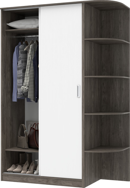 Шкаф-купе Кортекс-мебель Лагуна ШК04-00