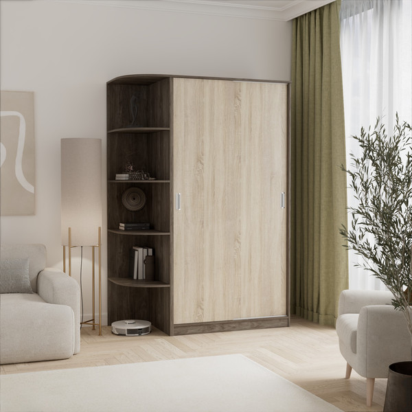 Шкаф-купе Кортекс-мебель Лагуна ШК04-00