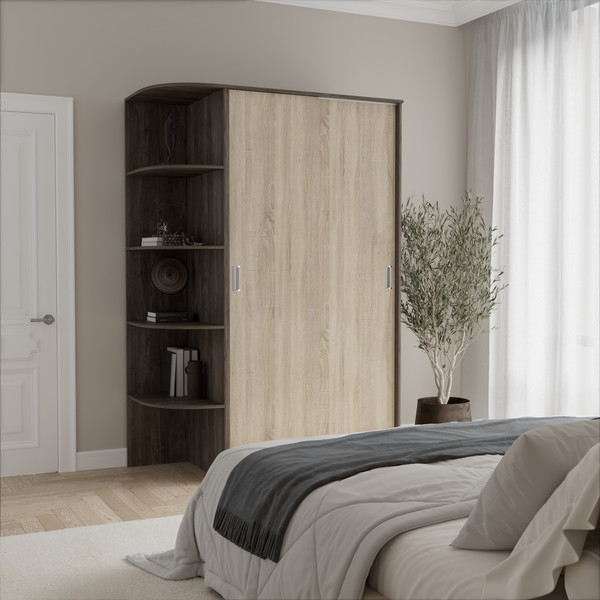 Шкаф-купе Кортекс-мебель Лагуна ШК04-00