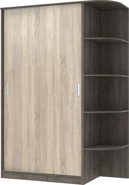 Шкаф-купе Кортекс-мебель Лагуна ШК04-00