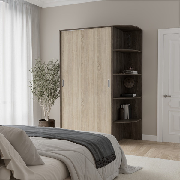 Шкаф-купе Кортекс-мебель Лагуна ШК04-00