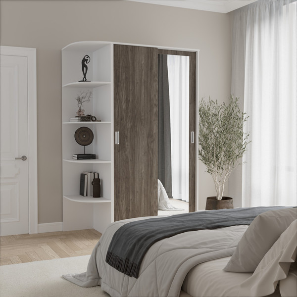 Шкаф-купе Кортекс-мебель Лагуна ШК04-01