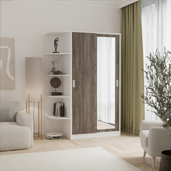 Шкаф-купе Кортекс-мебель Лагуна ШК04-01