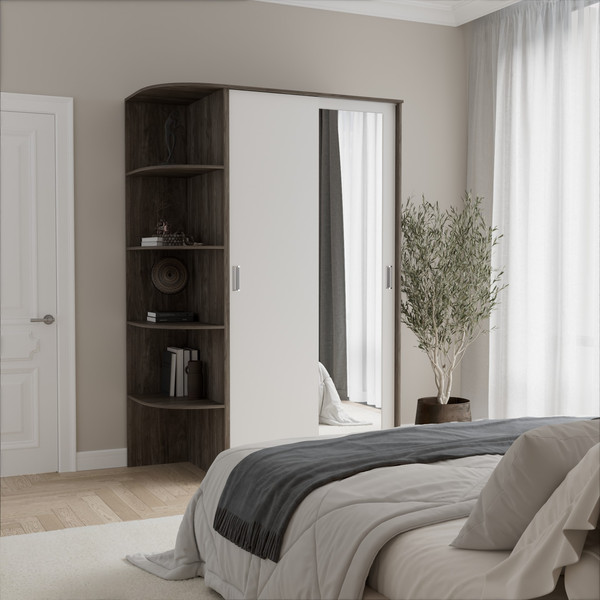 Шкаф-купе Кортекс-мебель Лагуна ШК04-01