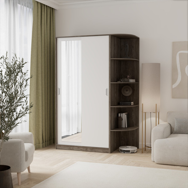 Шкаф-купе Кортекс-мебель Лагуна ШК04-01