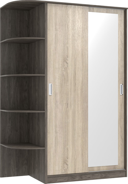 Шкаф-купе Кортекс-мебель Лагуна ШК04-01 - фото