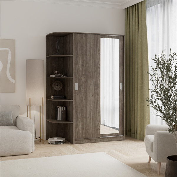 Шкаф-купе Кортекс-мебель Лагуна ШК04-01