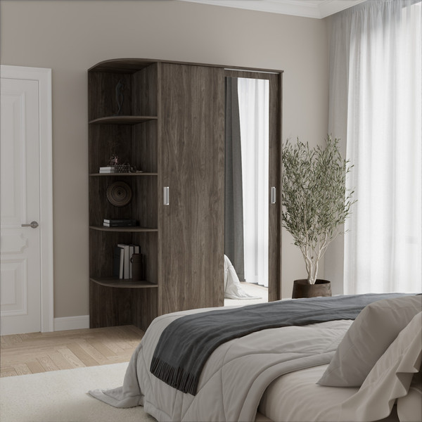 Шкаф-купе Кортекс-мебель Лагуна ШК04-01