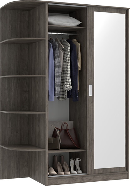 Шкаф-купе Кортекс-мебель Лагуна ШК04-01