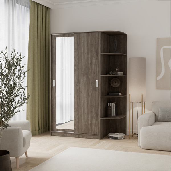 Шкаф-купе Кортекс-мебель Лагуна ШК04-01