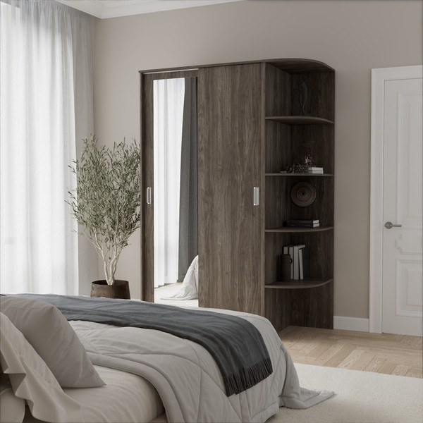 Шкаф-купе Кортекс-мебель Лагуна ШК04-01