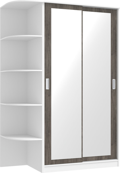 Шкаф-купе Кортекс-мебель Лагуна ШК04-02 - фото