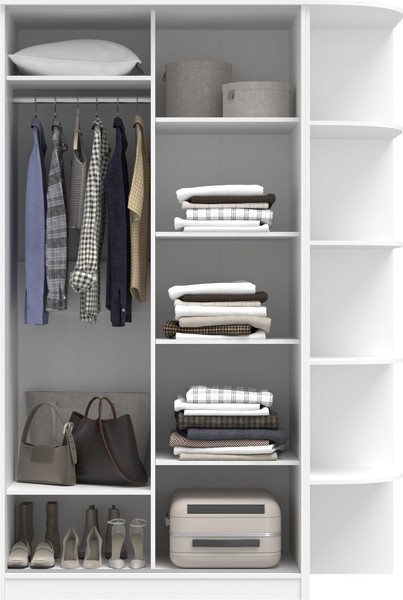 Шкаф-купе Кортекс-мебель Лагуна ШК04-02