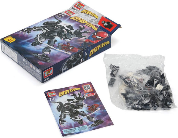 Конструктор Город мастеров Супергерои / 60058-ZH