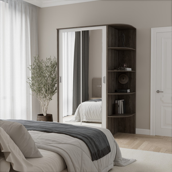 Шкаф-купе Кортекс-мебель Лагуна ШК04-02