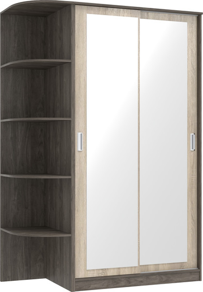 Шкаф-купе Кортекс-мебель Лагуна ШК04-02