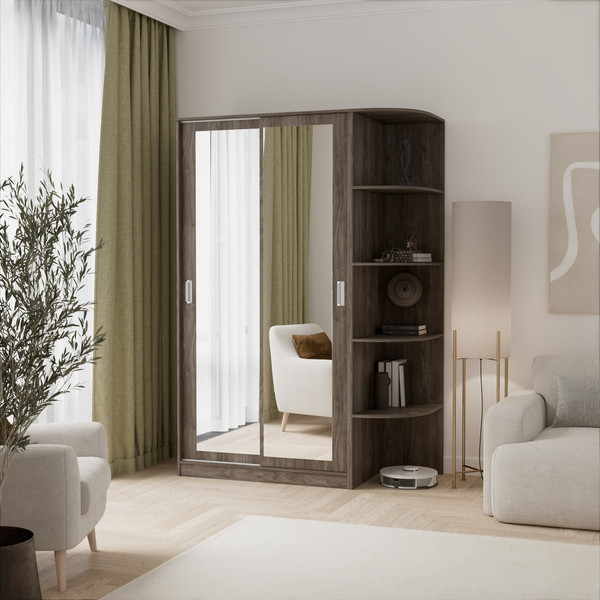 Шкаф-купе Кортекс-мебель Лагуна ШК04-02