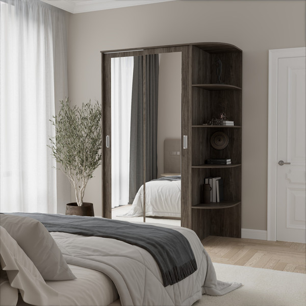 Шкаф-купе Кортекс-мебель Лагуна ШК04-02