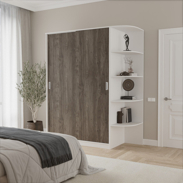 Шкаф-купе Кортекс-мебель Лагуна ШК05-00