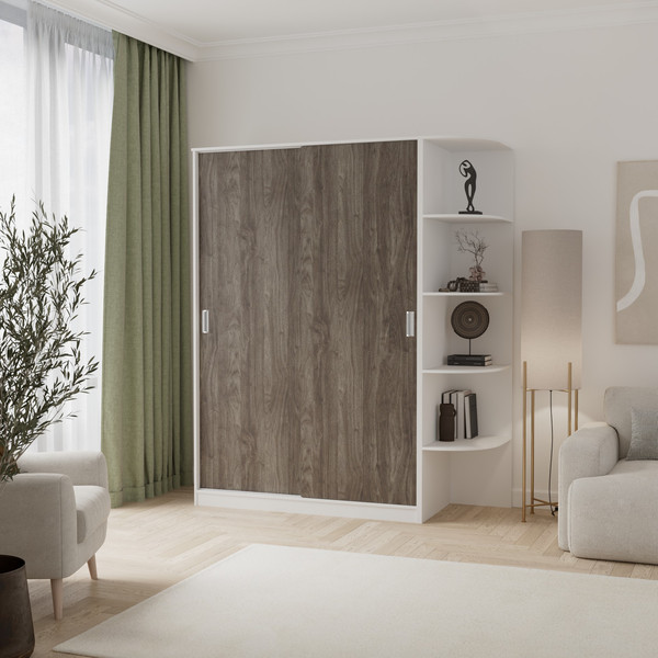 Шкаф-купе Кортекс-мебель Лагуна ШК05-00