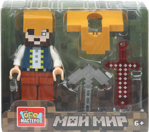 Элемент конструктора Город мастеров Фигурка мой мир с аксессуарами / 18130-XU - фото