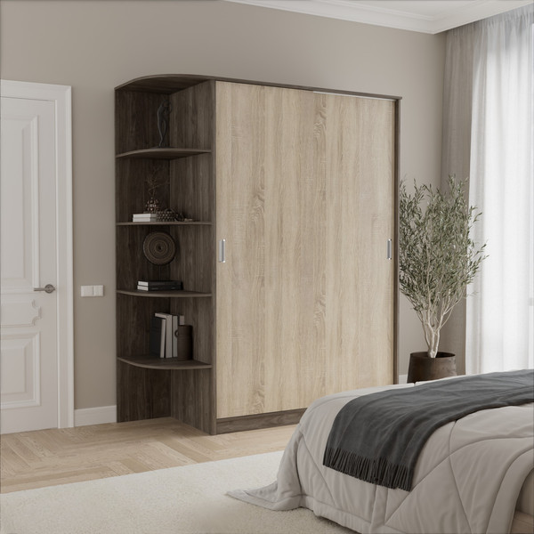 Шкаф-купе Кортекс-мебель Лагуна ШК05-00