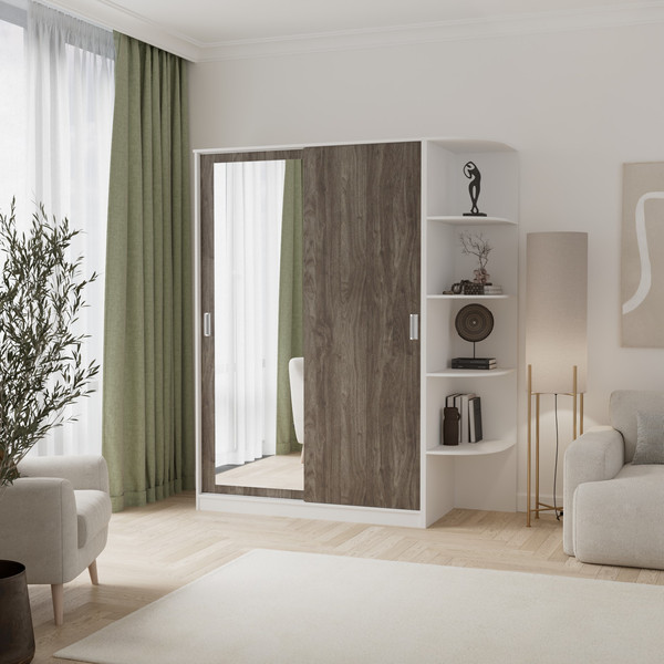 Шкаф-купе Кортекс-мебель Лагуна ШК05-01