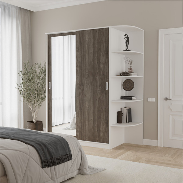 Шкаф-купе Кортекс-мебель Лагуна ШК05-01