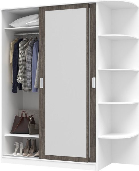 Шкаф-купе Кортекс-мебель Лагуна ШК05-01