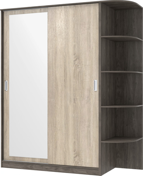 Шкаф-купе Кортекс-мебель Лагуна ШК05-01