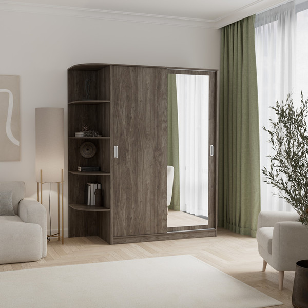 Шкаф-купе Кортекс-мебель Лагуна ШК05-01