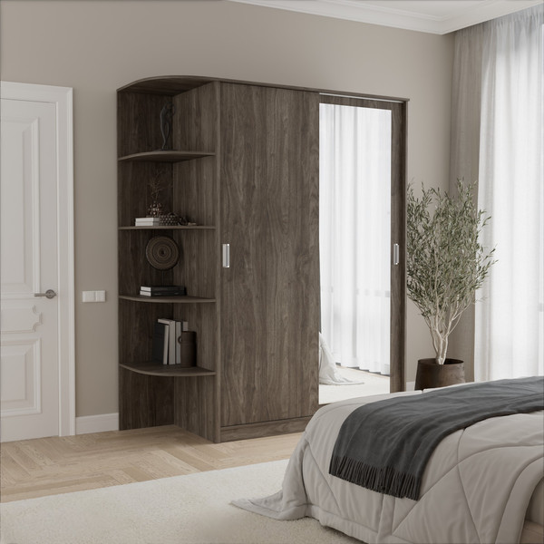 Шкаф-купе Кортекс-мебель Лагуна ШК05-01