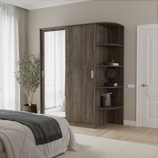 Шкаф-купе Кортекс-мебель Лагуна ШК05-01