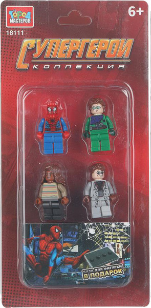 Элемент конструктора Город мастеров Фигурки супергерои / 18111-CY - фото