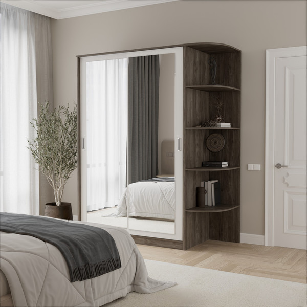 Шкаф-купе Кортекс-мебель Лагуна ШК05-02