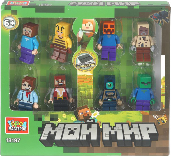 Элемент конструктора Город мастеров Фигурки мой мир / 18197-CY - фото