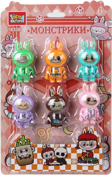 Элемент конструктора Город мастеров Фигурки монстрики / 18328-TREND - фото