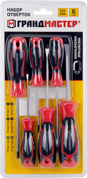 Набор отверток Грандмастер 671328