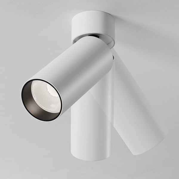 Спот Maytoni Focus Led C055CL-L12W4K-SS-W