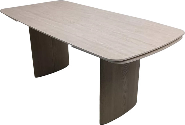 Обеденный стол M-City Calvin 180 Matte Rome Travertine Solid Ceramic / 614M06013 - фото