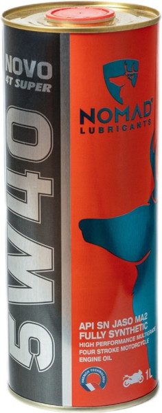Моторное масло NOMAD Novo 4T Super SAE 5W40 / 33575 - фото
