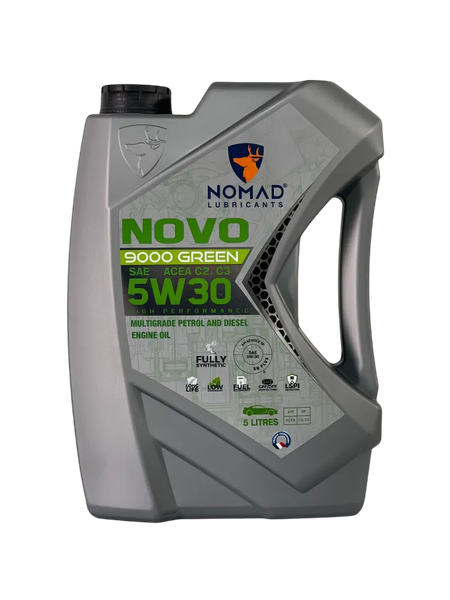 Моторное масло NOMAD Novo 9000 Green 5W-30 ACEA C2/C3 / 32382 - фото