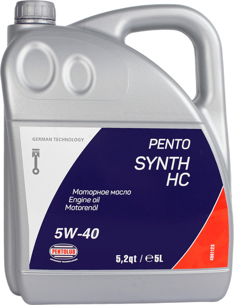 Моторное масло Pentolub Pentosynth HC 5W40 / 36545 - фото