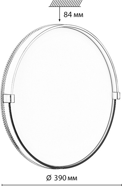 Потолочный светильник Sonex Olidi White 7646/DLN