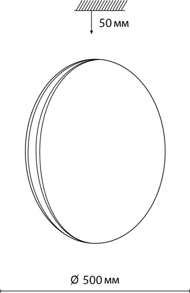 Потолочный светильник Sonex Ringo 7625/ELN